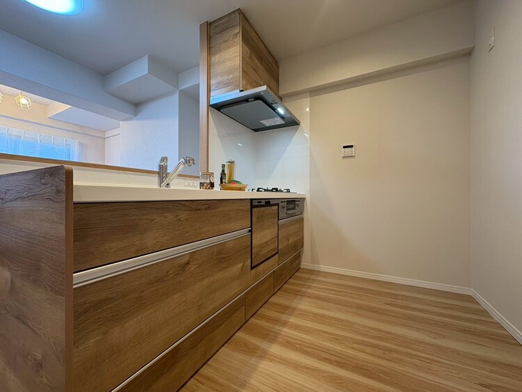 キッチン 洗練されたスタイリッシュなデザイン性と使いやすさを備えた仕様。