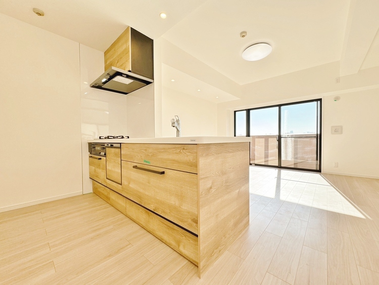 キッチン 洗練されたスタイリッシュなデザイン性と使いやすさを備えた仕様。