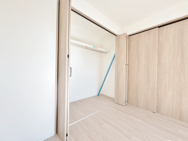 収納 居室にはクローゼットがあり、荷物もスッキリ収納して快適にお過ごしいただけます。