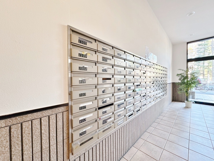 その他 郵便物を受け取るための郵便受けも、きちんと管理されています。