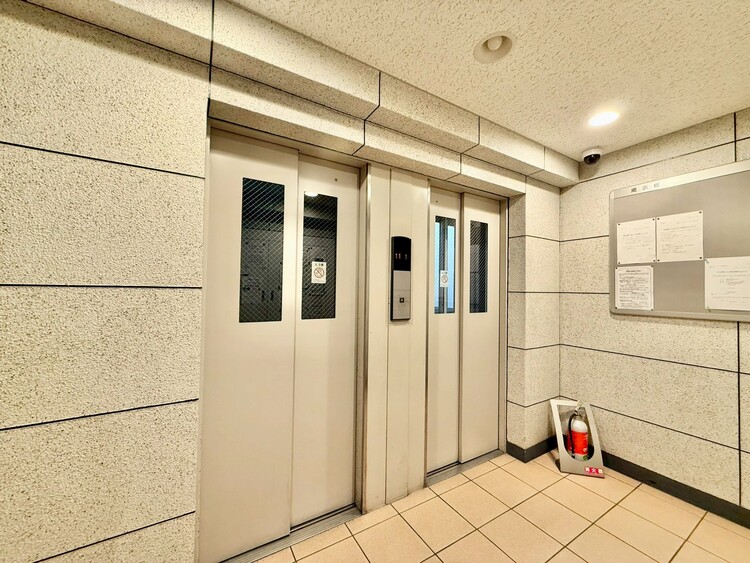 その他 エレベーター完備のため荷物が多くなっても安心。