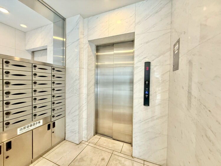 その他 エレベーター完備のため荷物が多くなっても安心。