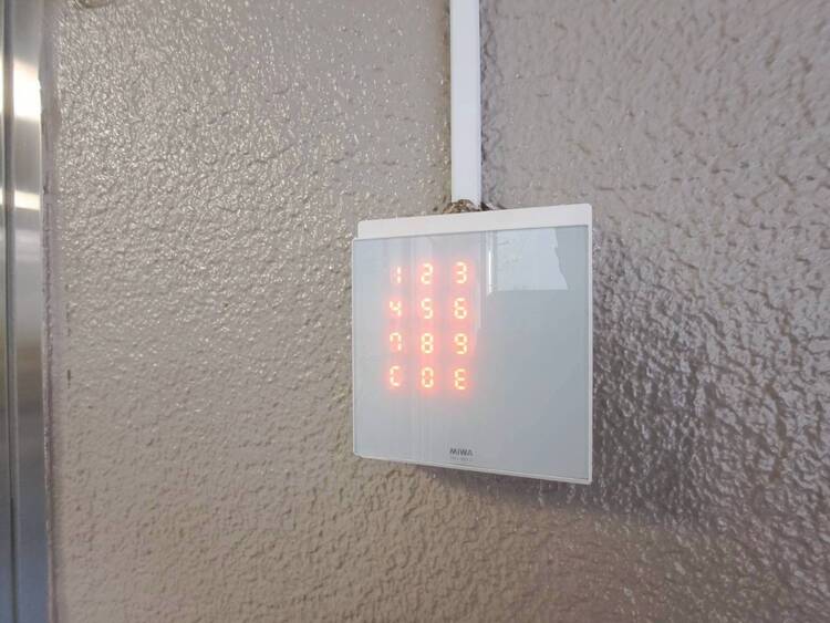 その他 オートロックついていますので、セキュリティ面でも安心です。