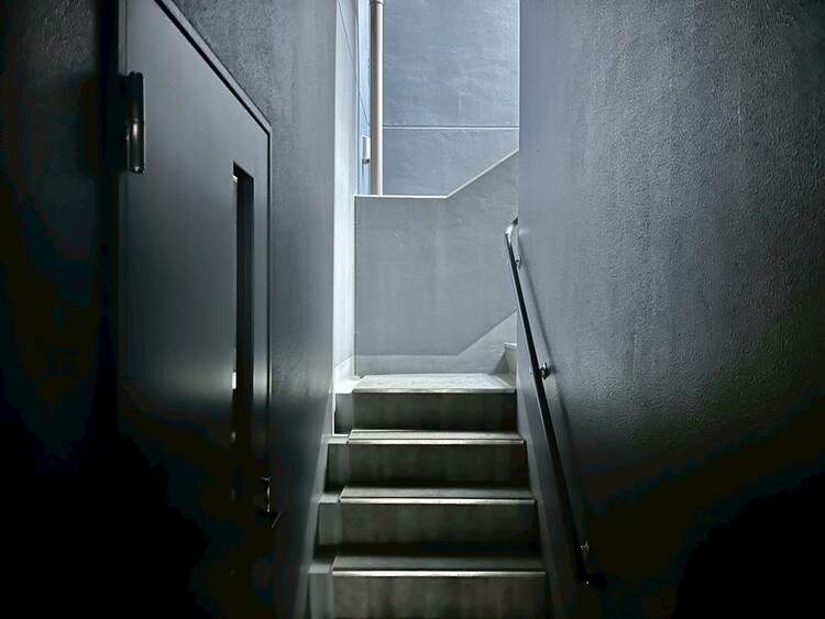 その他 共用部の階段です。明るく清潔に管理されています。