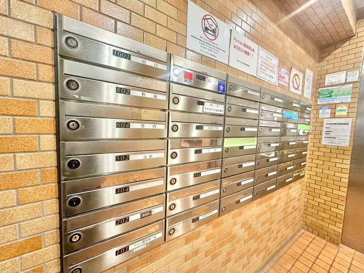 その他 郵便受けも、きちんと管理されています。