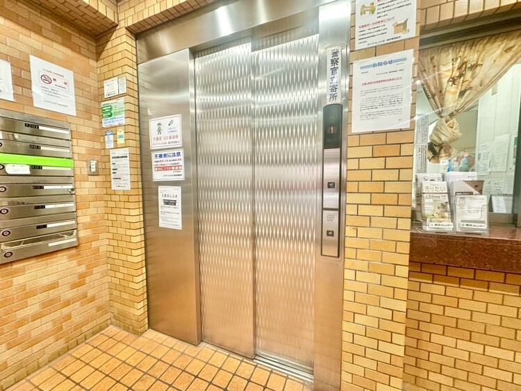 その他 エレベーター完備のため荷物が多くなっても安心。