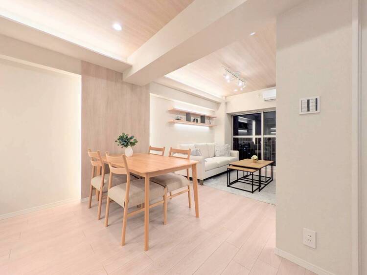 居間 「空間が織り成すひとつ先の住み心地」を演出します。