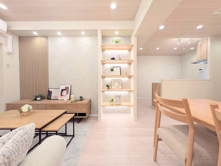 居間 居心地の良い空間に仕上がっております。