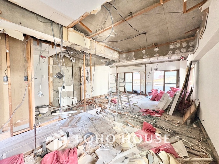 キッチン 現在改装中◆家族のおはよう◆の声を笑顔で迎えてあげられるシステムキッチン。朝ごはんが楽しみでちょっと早起きしたくなるんです。