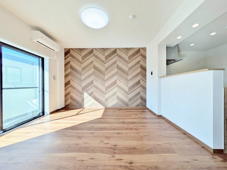 居間 豊かな居住性と、安心感を満たすクオリティが見事に調和した住空間。