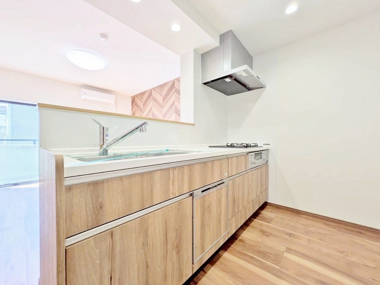 キッチン 洗練されたスタイリッシュなデザイン性と使いやすさを備えた仕様。