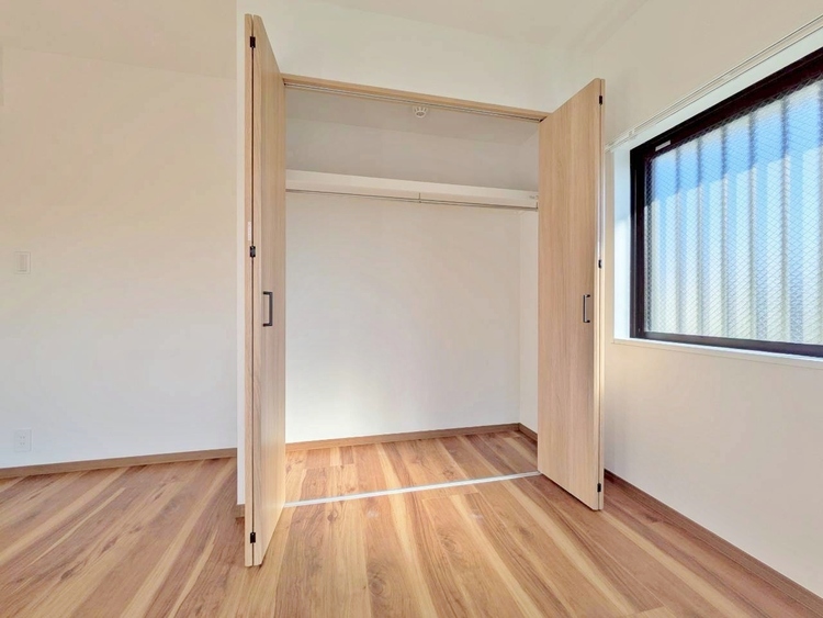 収納 居室にはクローゼットがあり、荷物もスッキリ収納して快適にお過ごしいただけます。