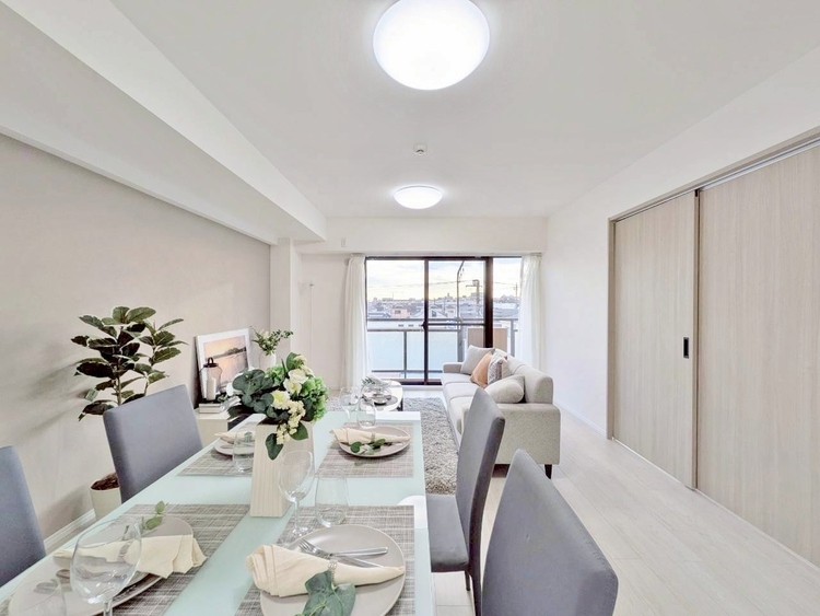 居間 「空間が織り成すひとつ先の住み心地」を演出します。