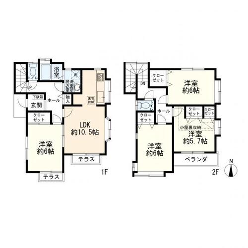 港南区上大岡東３丁目　中古一戸建ての物件画像