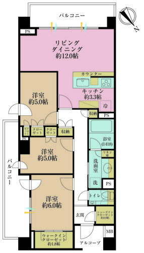 ザ・パークハウス二子玉川ガーデンの物件画像