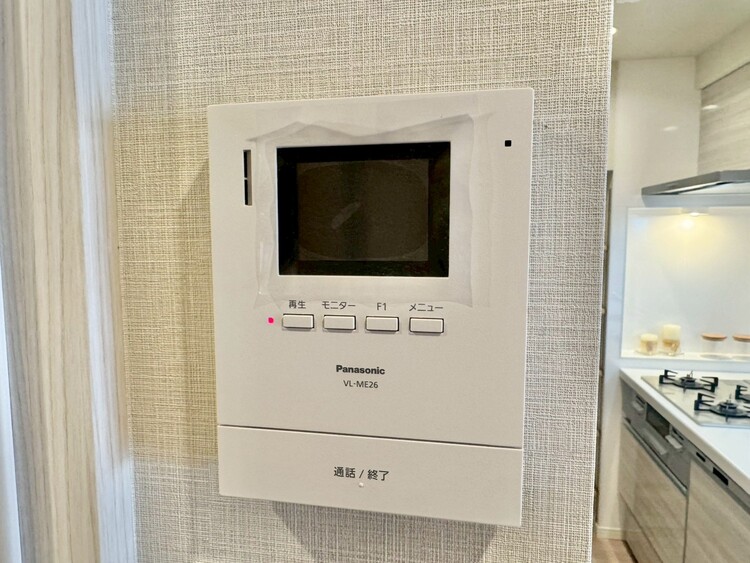 その他 誰が来てもわかる様にモニター付きインターホンを設置。