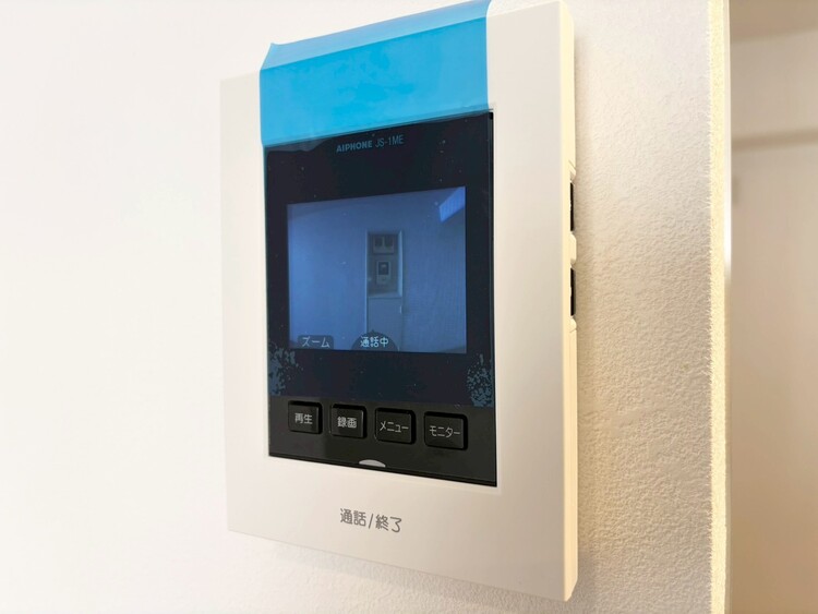 その他 誰が来てもわかる様にモニター付きインターホンを設置。