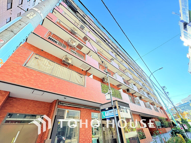 外観 〜「恵比寿」駅徒歩3分の好立地〜安心の新耐震基準マンション〜リフォーム済み1DK〜