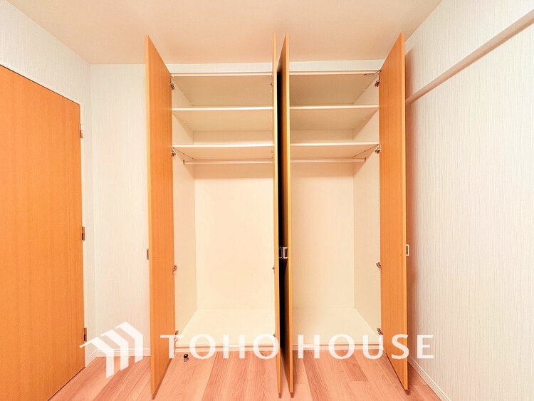 収納 収納スペースを完備、荷物が多い方でも安心の収納力