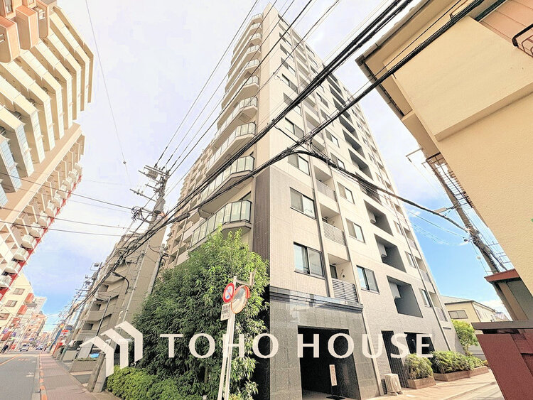 外観 〜「府中」駅徒歩6分〜たいせつなペットと暮らせます〜オートロック付きで安心のセキュリティ〜