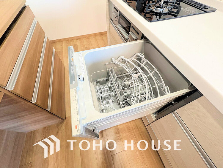 その他 ビルトイン式食洗機完備のシステムキッチンで食後もゆったり家族団らん