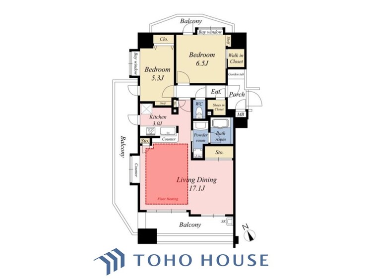 間取り 空間演出に拘り整然とセンス良く纏められた室内は最高の癒し空間でなければなりません。そこで暮らす方々のことを考え抜き、そして造りこんだ空間は極上の癒しを提供してくれます。