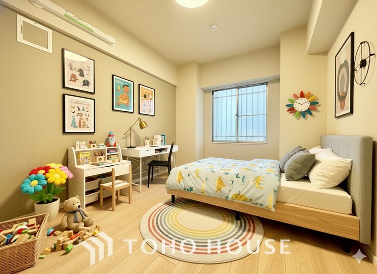 内装 ＊配置してある家具や小物はCGによるイメージ画像です。【PRIVATE ROOM】◆快適◆な暮らしに不可欠な収納スペース。