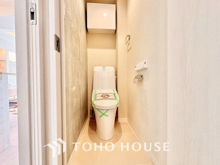 トイレ 清潔感あふれる快適なトイレ。毎日を心地よく過ごせるおすすめポイントです。