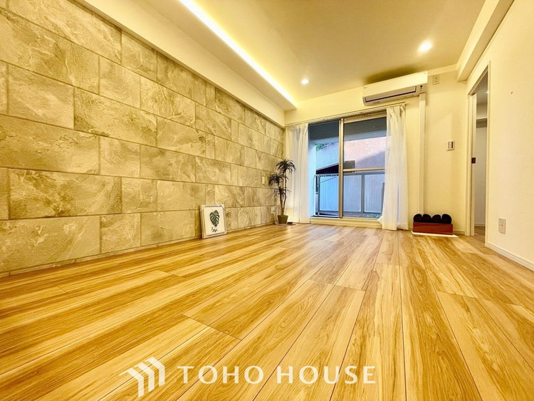 内装 【LIVING】◆simple is best◆無駄のない綺麗なつくりのリビングルームであなただけの暮らしを。