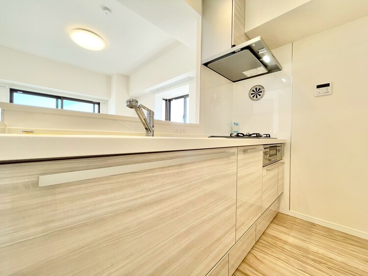 その他 開放感のあるキッチンスペース。調理をしながら、会話も弾みそうですね。