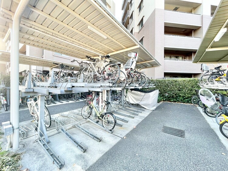 その他 駐輪場も綺麗に整頓されています。※空き状況は都度ご確認下さい。