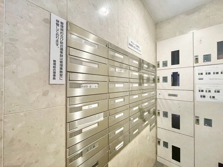 その他 郵便受けも、きちんと管理されています。