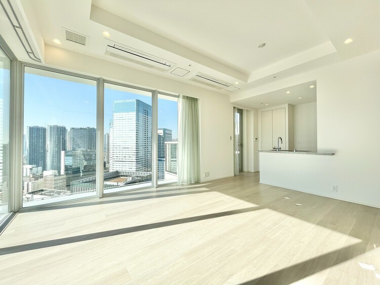 居間 充実した生活は伸びやかな居室空間から始まります。