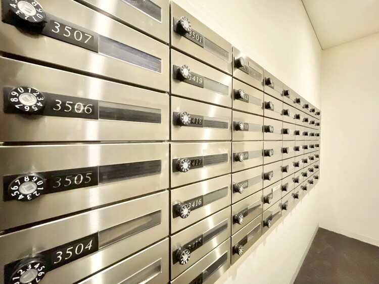 設備 郵便受けも、きちんと管理されています。