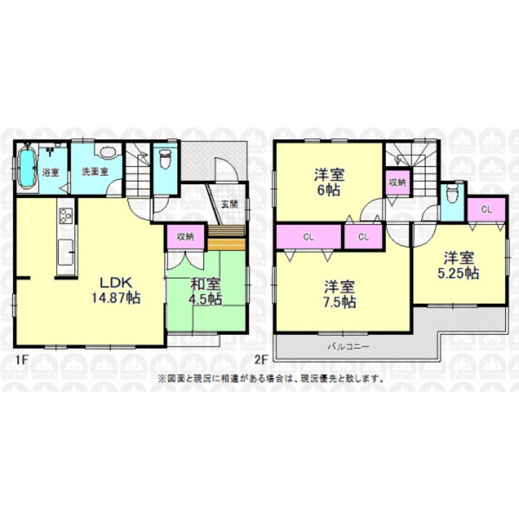 間取り ご家族の絆を自然と深めるリビングイン階段！