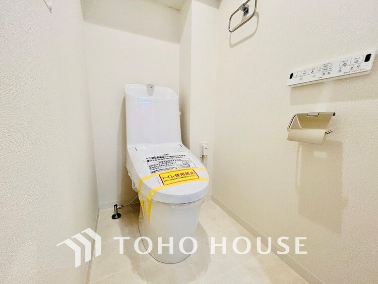 トイレ トイレには快適な温水洗浄便座付