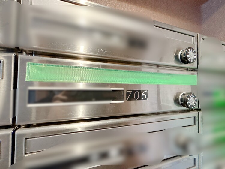 設備 郵便物を受け取るための郵便受けも、きちんと管理されています。