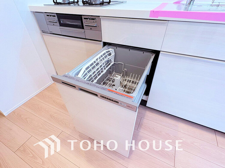 その他 ビルトイン式食洗機完備のシステムキッチンで食後もゆったり家族団らん