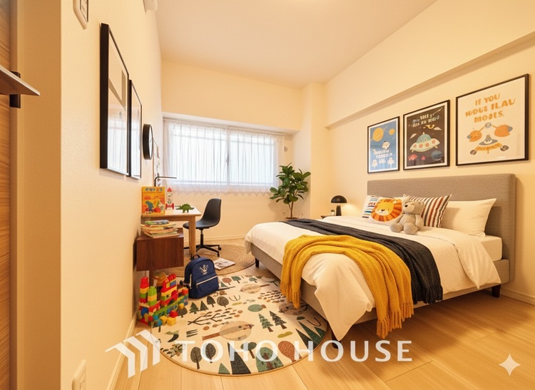 内装 ＊配置してある家具や小物はCGによるイメージ画像です。【PRIVATE ROOM】◆快適◆な暮らしに不可欠な収納スペース。