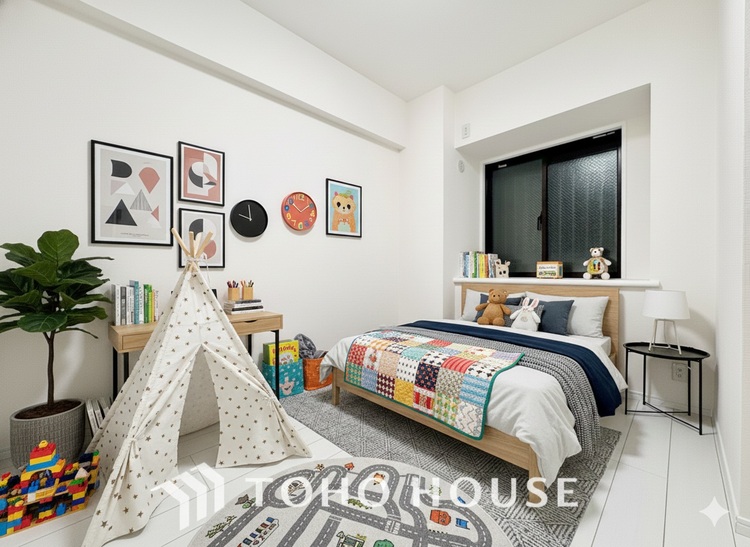 内装 ＊配置してある家具や小物はCGによるイメージ画像です。【PRIVATE ROOM】◆快適◆な暮らしに不可欠な収納スペース。