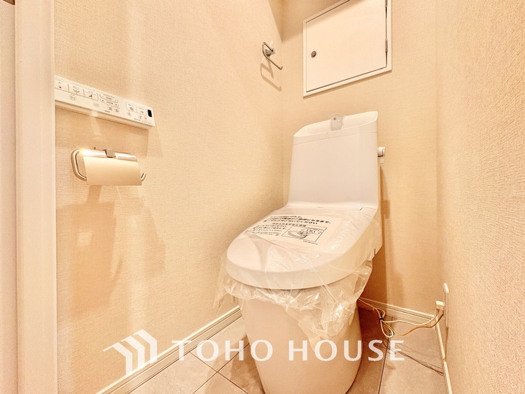 トイレ 清潔感あふれる快適なトイレ。毎日を心地よく過ごせるおすすめポイントです。