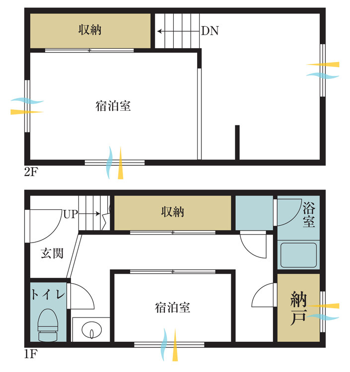 間取り 2DK、土地面積37.03m2、建物面積49.32m2