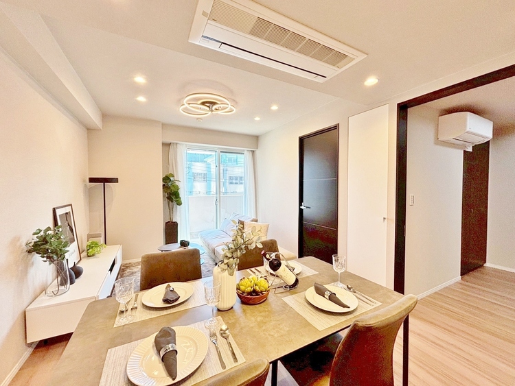 居間 ひとつひとつの空間に宿した機能性、そして美意識。