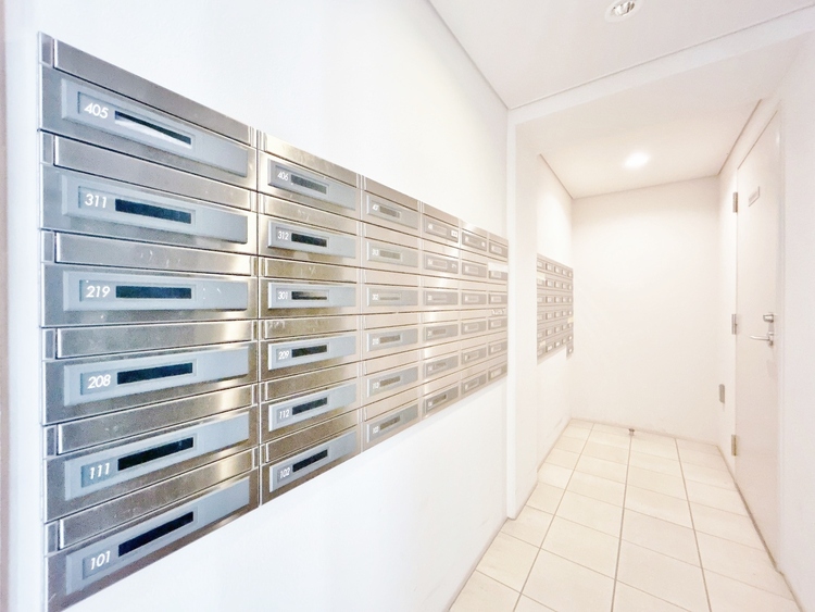 その他 郵便物を受け取るための郵便受けも、きちんと管理されています。