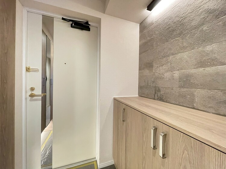 玄関 シューズボックスを完備した玄関です。