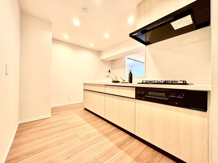 キッチン 洗練されたスタイリッシュなデザイン性と使いやすさを備えた仕様。