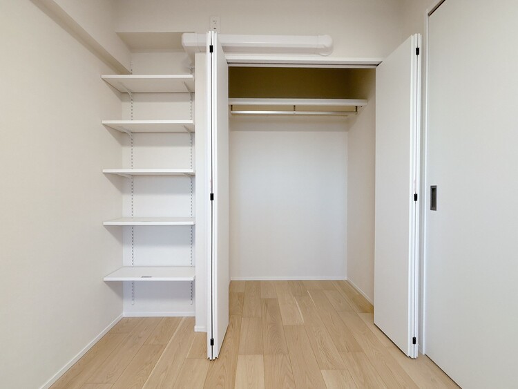 収納 暮らし心地を大きく左右する収納を、適材適所に配置し使い勝手を考慮しました。