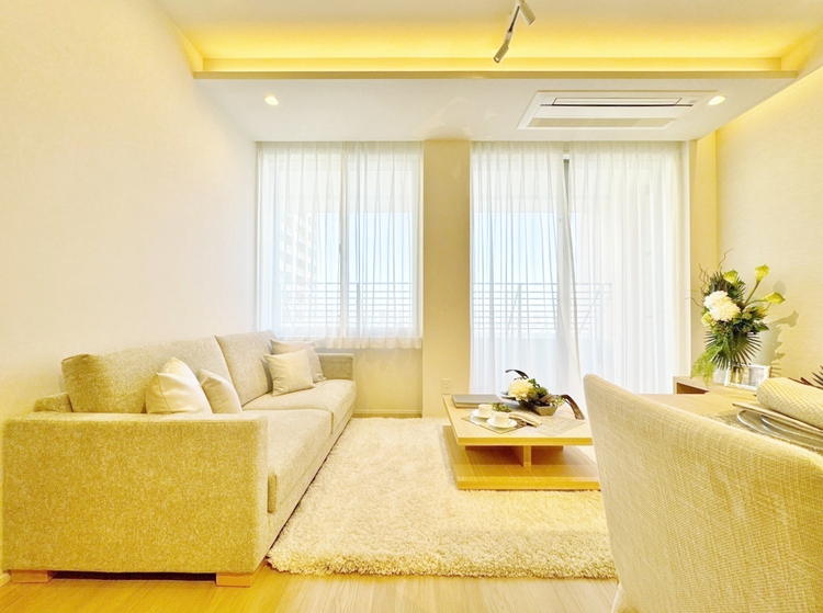 居間 ひとつひとつの空間に宿した機能性、そして美意識。