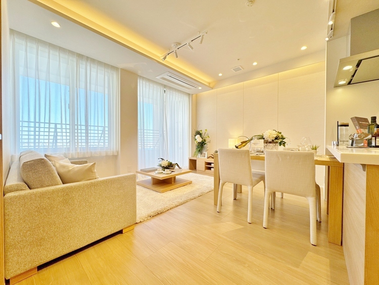 居間 過ごす時間が、たくさんの思い出として紡がれていく場所。