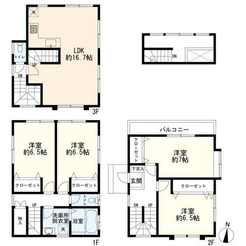 戸塚区平戸１丁目　中古一戸建ての物件画像